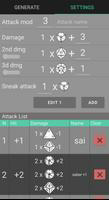 Dice attack calculator