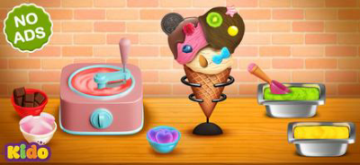 Ice Cream Making Game For Kids