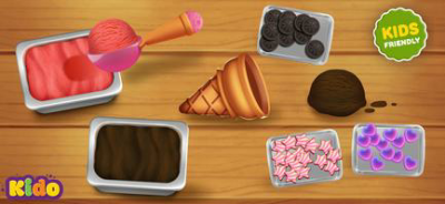 Ice Cream Making Game For Kids