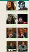 Stickers de johnny depp