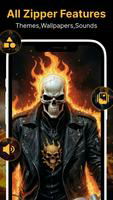 Ghost Rider - Zipper Screen