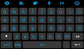 Turkish Language keyboard 202