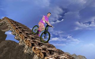 Mountain Bicycle Rider Stunts