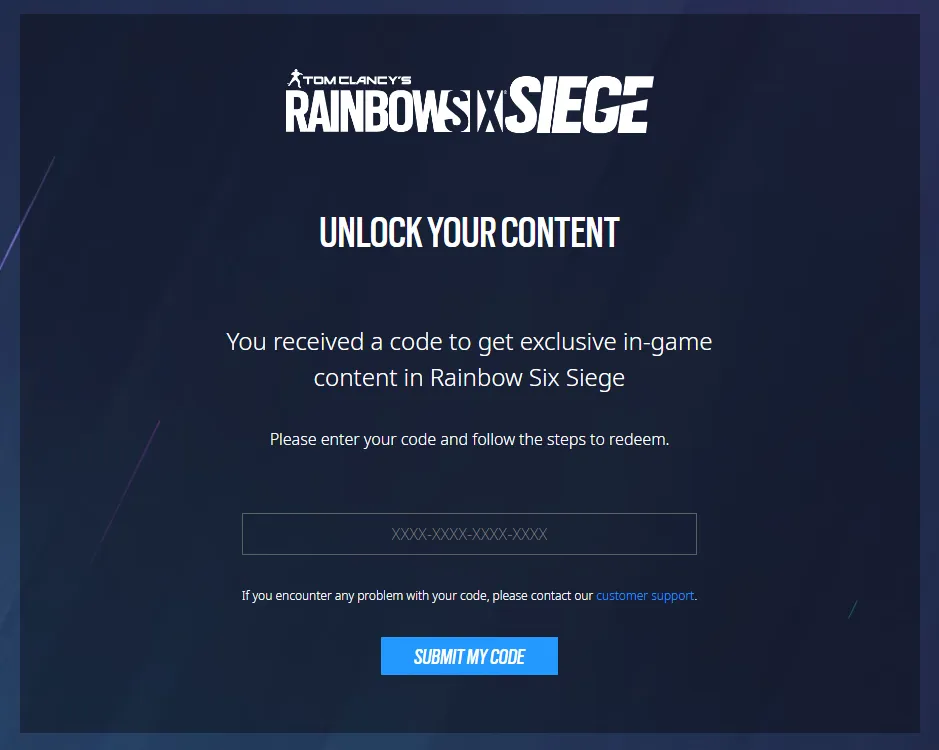 How to Redeem Codes in RainbowSix Siege