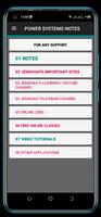 ELECTRICAL POWER SYSTEM NOTES