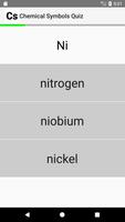 Chemical Symbols Quiz