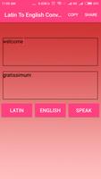 Latin To English Converter