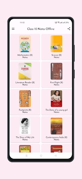 Class 10 Notes Offline Mod