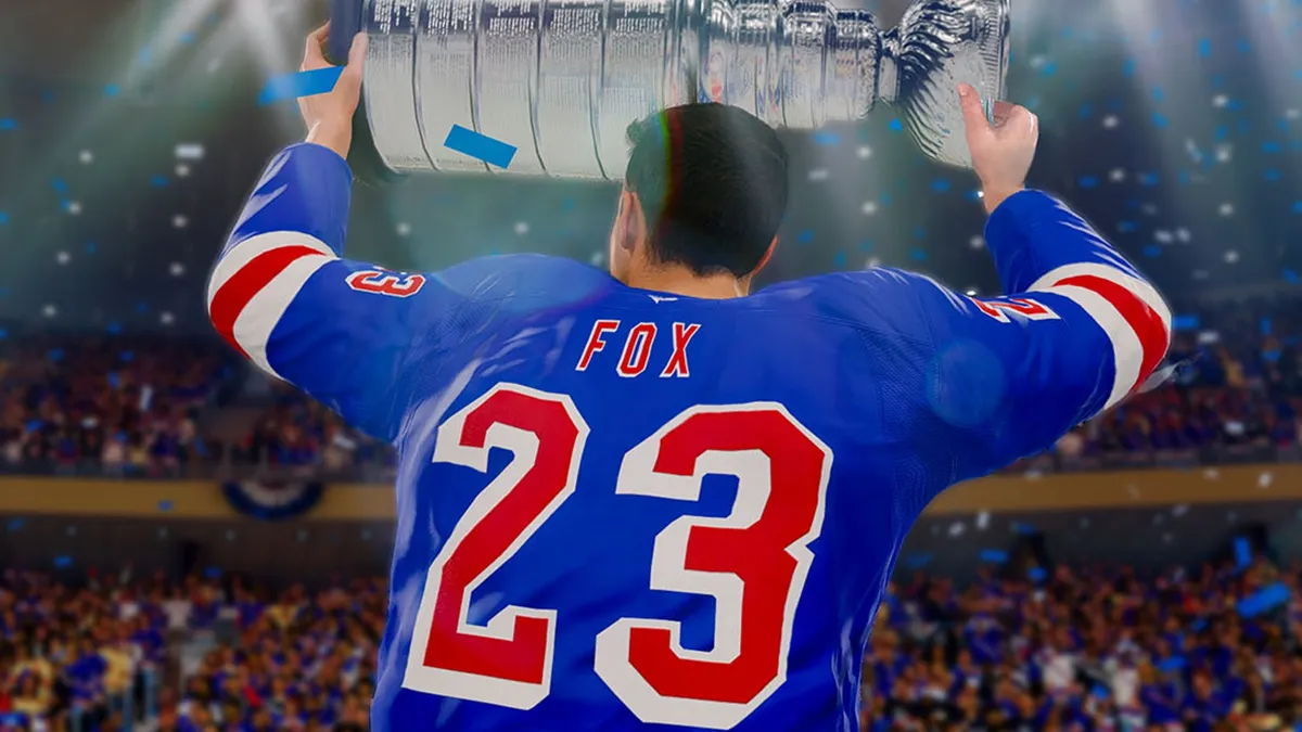 NHL 25 Predicts New York Rangers Will Win Stanley Cup Next Year 