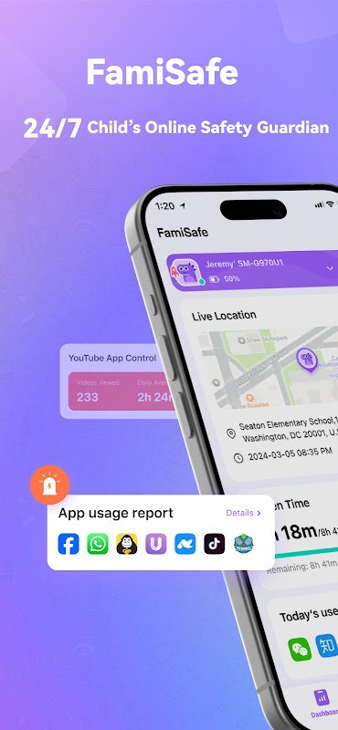 Parental Control App- FamiSafe