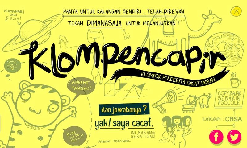 Klompencapir Game Kuis Trivia