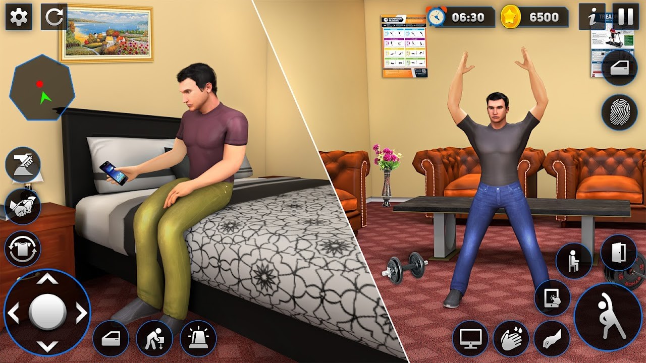 Virtual Dad Police Family Sim