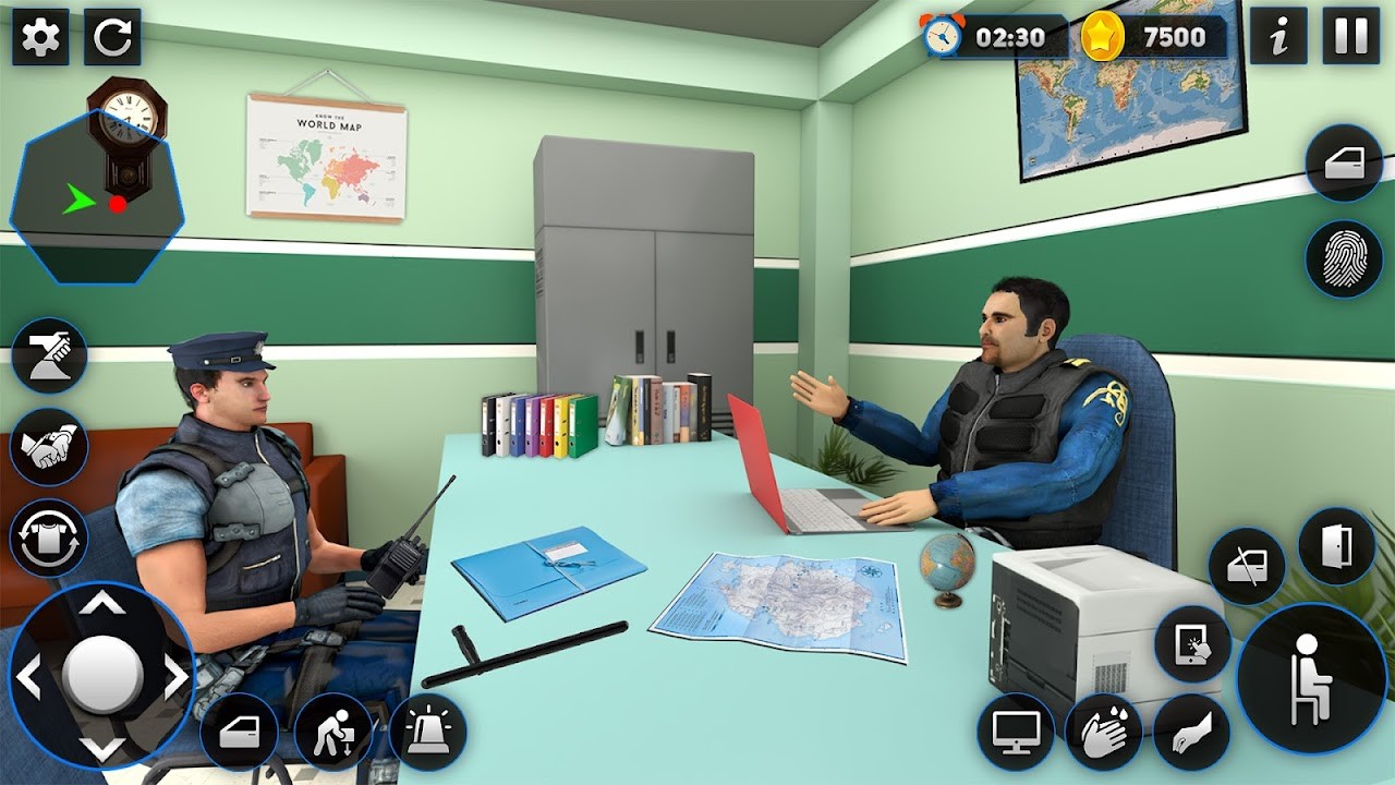 Virtual Dad Police Family Sim