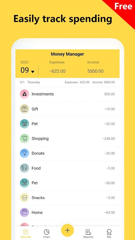 Money Tracker-Expense & Budget