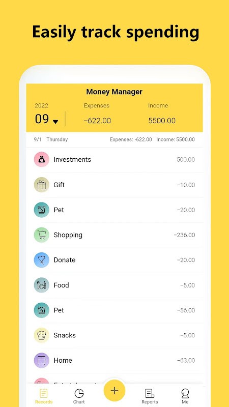 Money Tracker-Expense & Budget