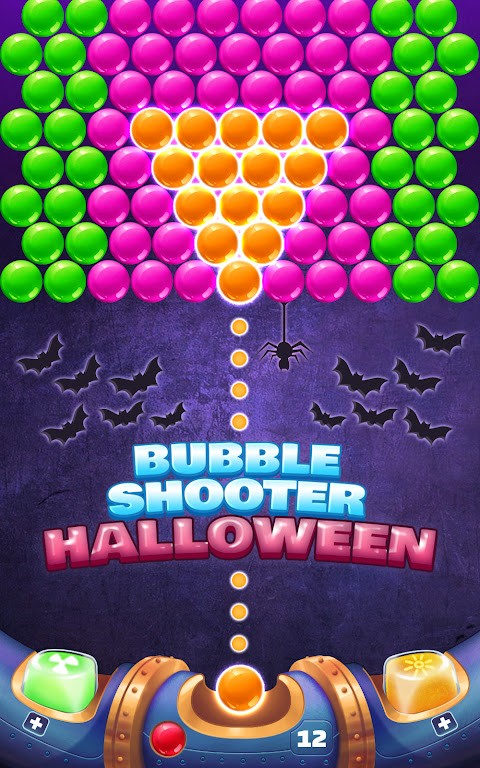 Halloween Bubble Shooting Game