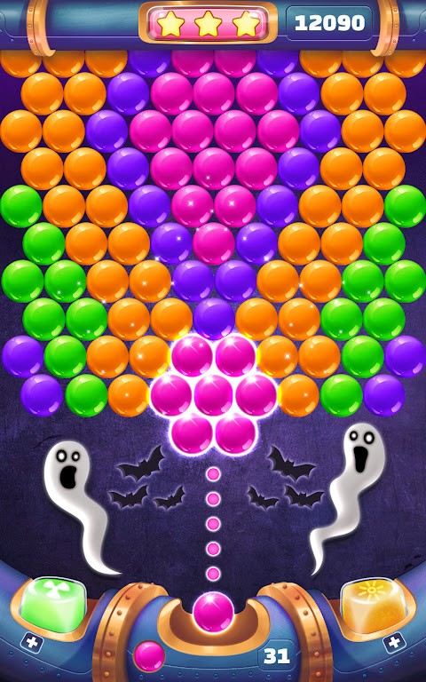 Halloween Bubble Shooting Game