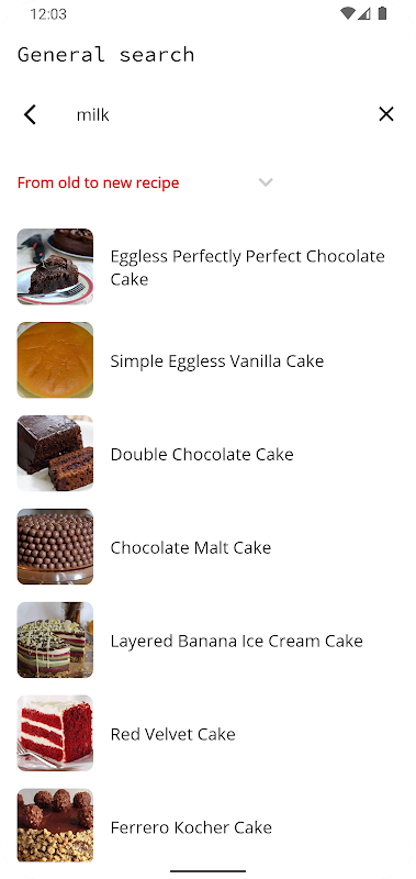 Cake Recipes