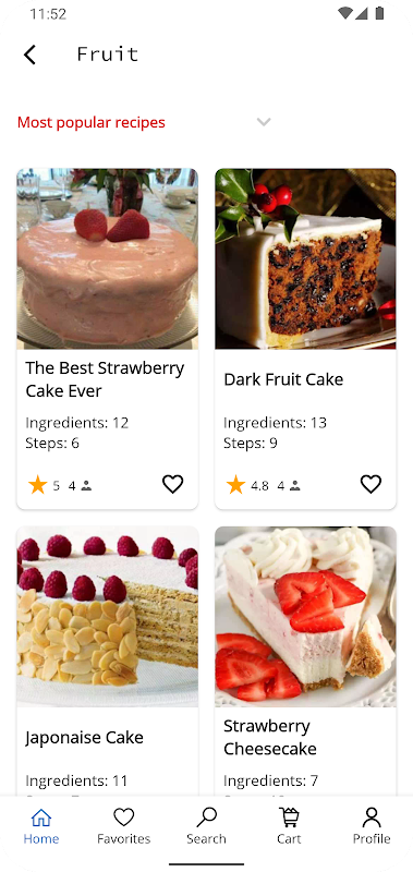 Cake Recipes