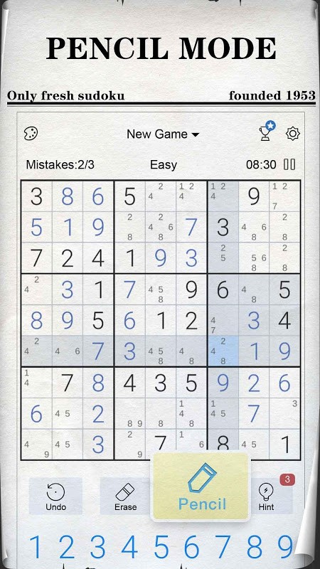 Sudoku - Free Classic Sudoku Puzzles