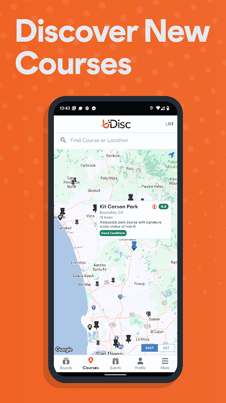 UDisc Disc Golf App