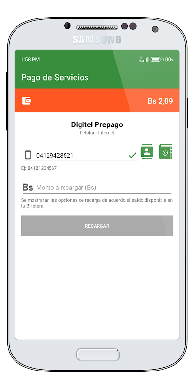 Pago Móvil SMS