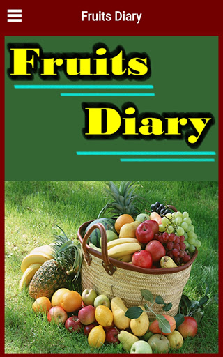 Fruits Diary