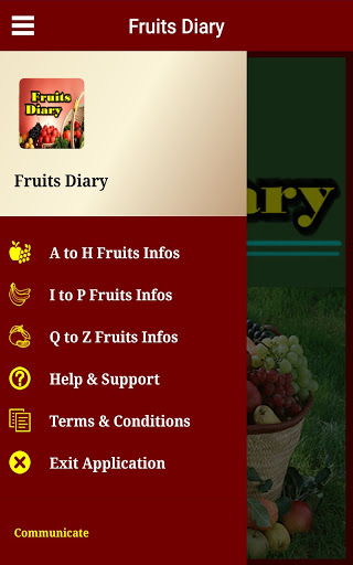 Fruits Diary