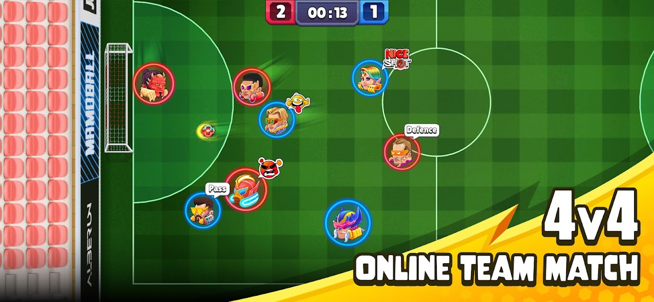 MamoBall 4v4 Online Soccer