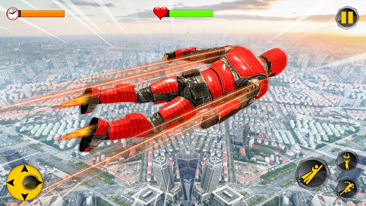 Super Speed flying hero games