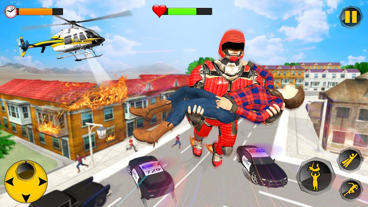 Super Speed flying hero games