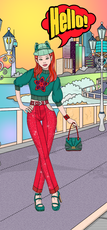 Dress Up Games & Coloring Book