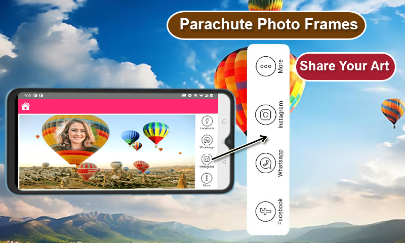 Parachute Photo Frames