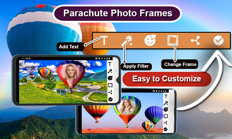 Parachute Photo Frames