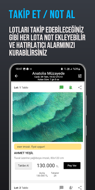 Müzayede App