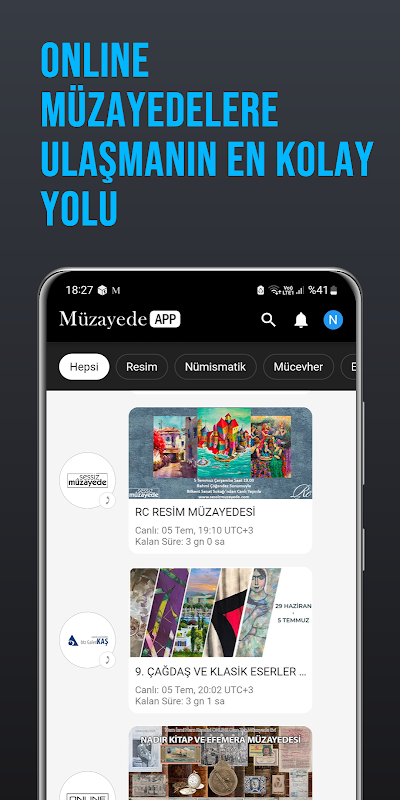 Müzayede App